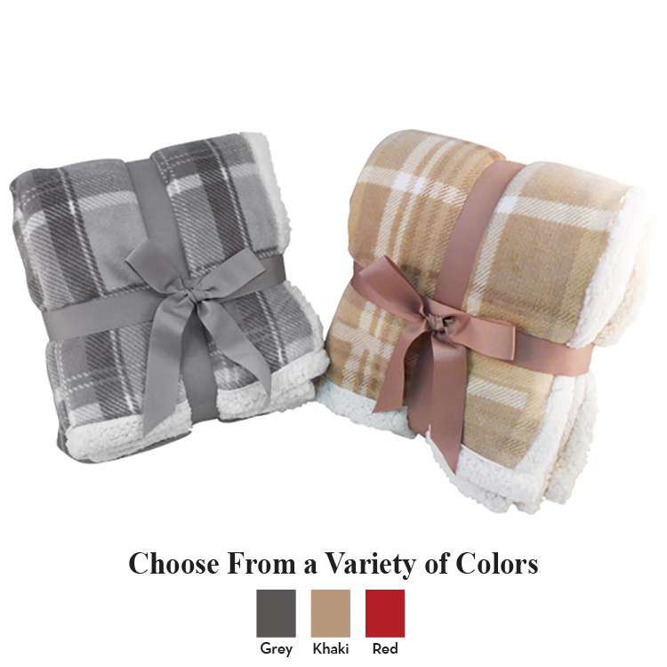 Lambswool Microsherpa Plaid Throw Lambswool Microsherpa Plaid Throw